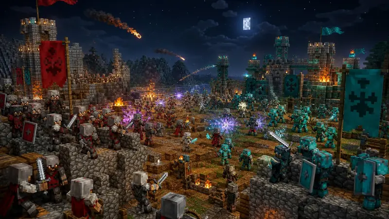 Войны кланов в Minecraft — очки, мир и зачем воевать