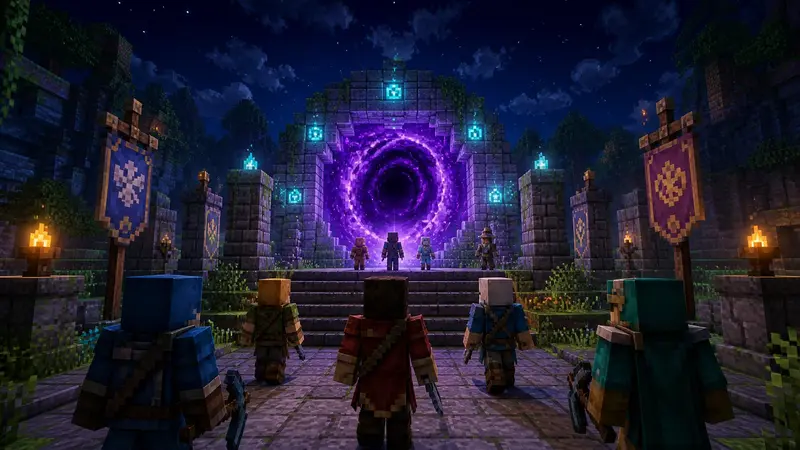 Квесты, ивенты и «что делать вечером» на RPG-сервере Minecraft