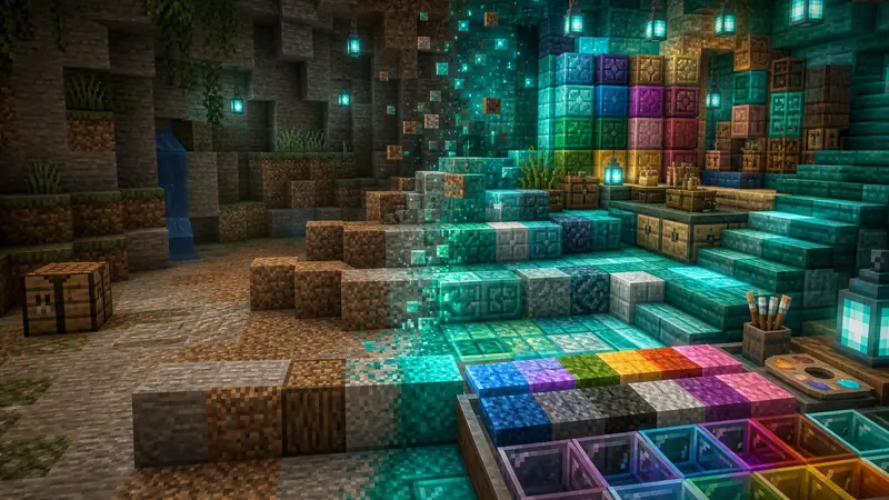 Ресурспаки Minecraft — клиентские паки и обязательный пак сервера