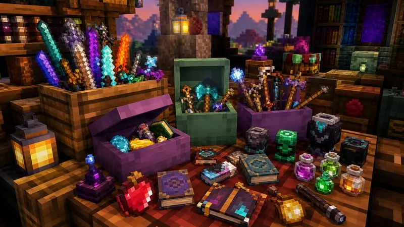 RPG-сборка Minecraft — модпак для соло и клиент сервера